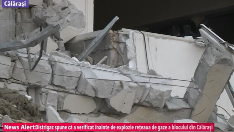 VIDEO. Primele imagini din interiorul apartamentelor afectate de explozia de la Calarasi Imagine