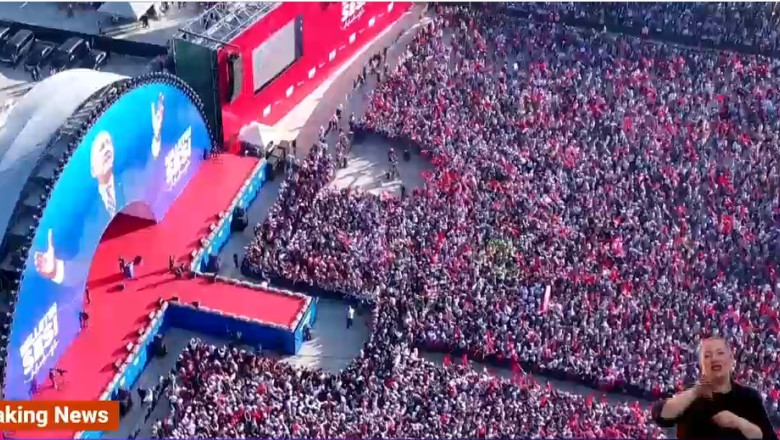 VIDEO. Protest masiv al opozitiei din Turcia, la Istanbul Imagine