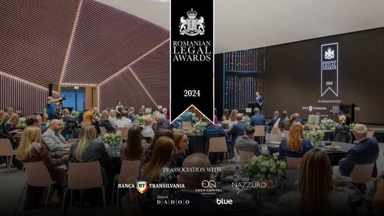 VIDEO Romanian Legal Awards, 2024. Cea mai importanta Gala de Legal din Romania si-a desemnat castigatorii Imagine