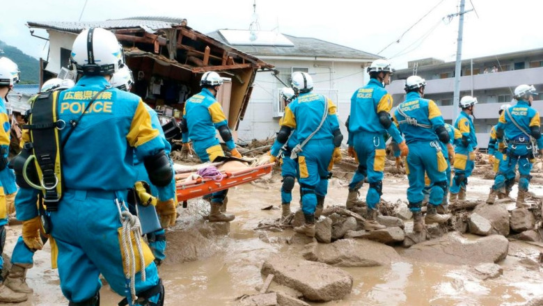 VIDEO. S-au rupt norii la Hiroshima. Cel putin 27 de oameni au murit Imagine