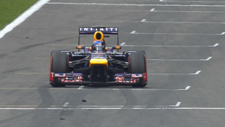 VIDEO. Sebastian Vettel a castigat Marele Premiu al Belgiei Imagine