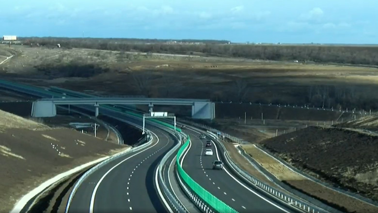 VIDEO. Sorin Grindeanu: S-a deschis circulatia pe inca un tronson al drumului expres Craiova-Pitesti Imagine