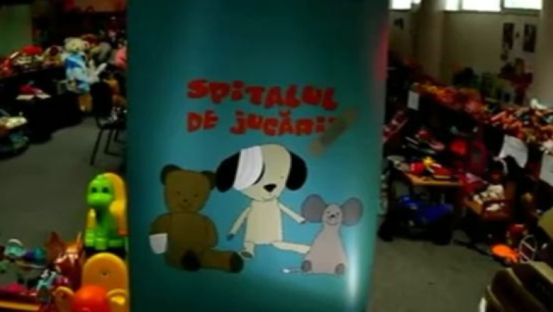 VIDEO. „Spitalul de jucarii” din Bucuresti, unicat in Romania Imagine