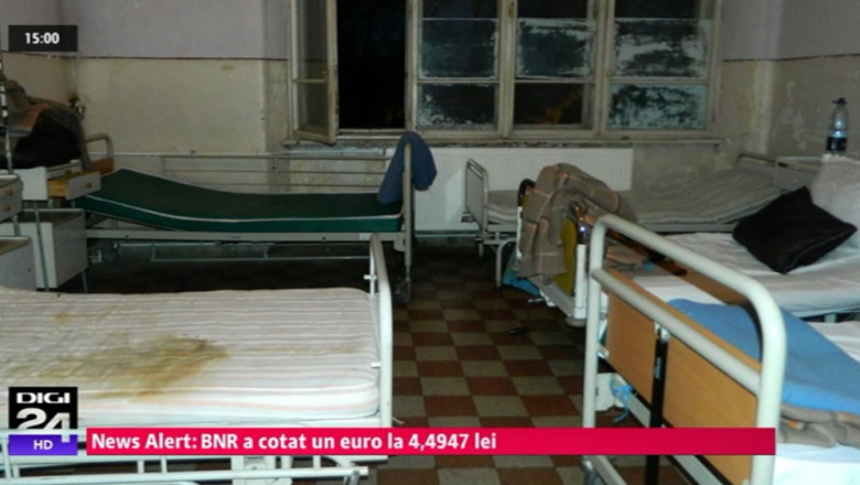 VIDEO. Spitalul Judetean din Satu Mare: pereti scorojiti, toalete imposibil de folosit, geamuri care nu se inchid Imagine