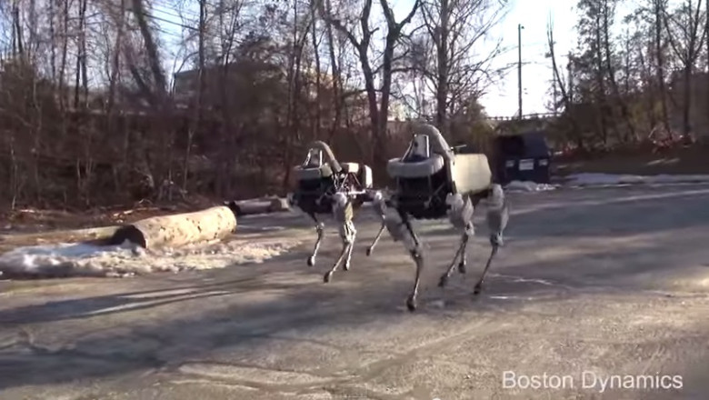 VIDEO. Spot, cel mai nou robot de la Google Imagine