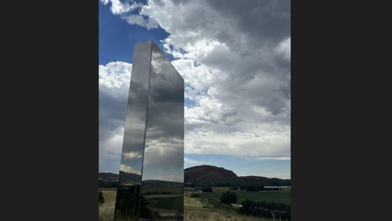 VIDEO Un alt monolit misterios a fost descoperit pe un camp din Colorado. Este al doilea gasit in aceasta luna in SUA Imagine