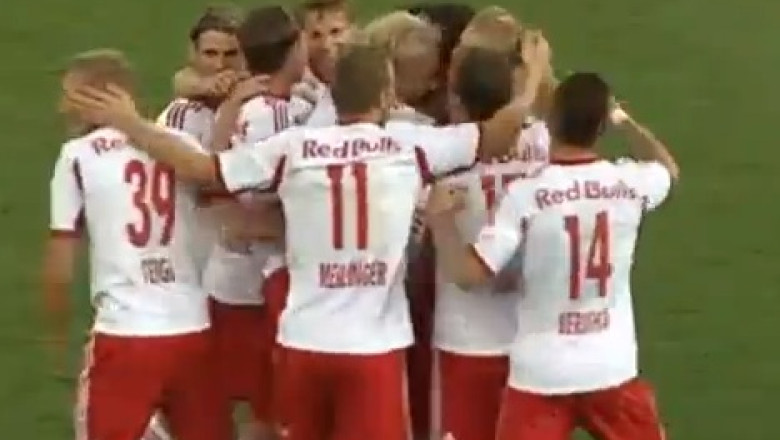 VIDEO. Un fundas al lui Red Bull Salzburg a marcat de la 70 de metri Imagine