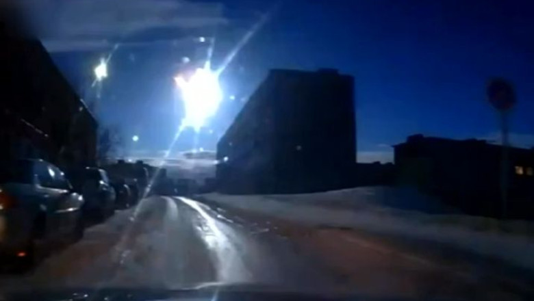 VIDEO. Un meteorit a fost filmat in Rusia Imagine