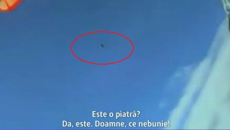 VIDEO. Un meteorit a trecut la cativa metri de un parasutist, cu o viteza de peste 400 de kilometri la ora Imagine