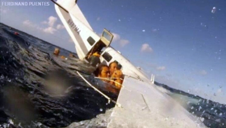 VIDEO Un pasager filmeaza din interior prabusirea unui avion Imagine