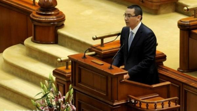 VIDEO. Victor Ponta, despre "premierul" Traian Basescu: Ar fi un film de groaza chiar si pentru o zi Imagine