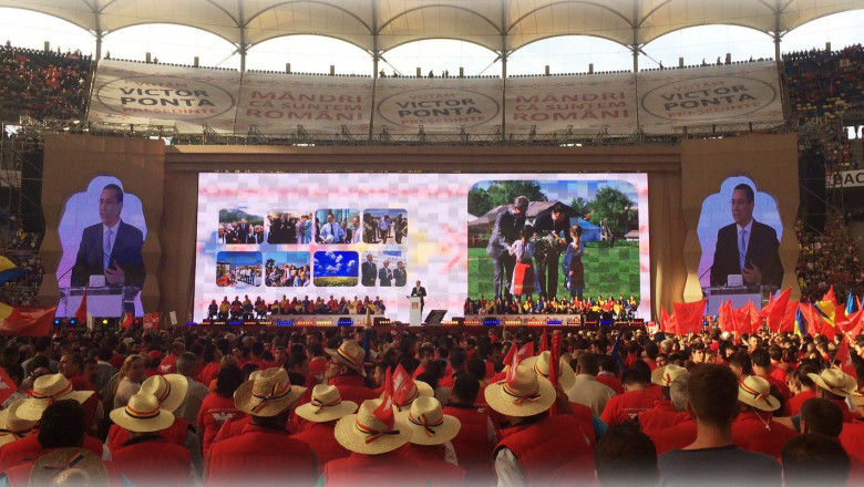 VIDEO. Victor Ponta, in Arena: Sunt Victor Viorel Ponta si vreau sa fiu presedinte Imagine