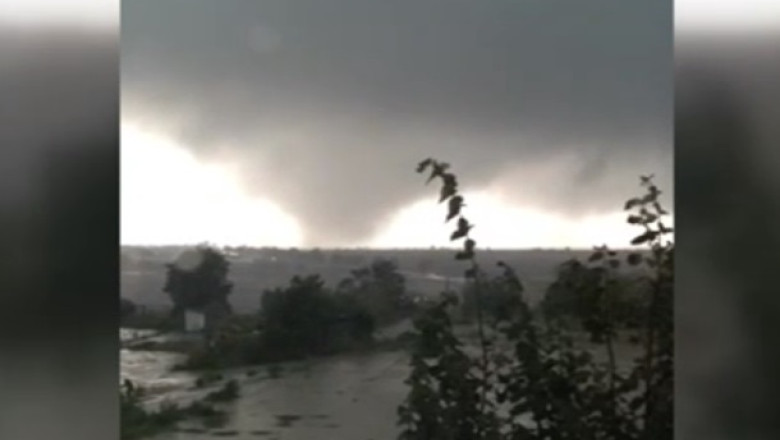 VIDEO. Viituri si tornade in judetul Tulcea Imagine