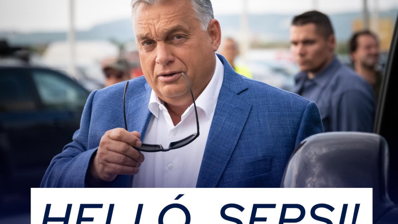 VIDEO Viktor Orban a mers la meciul Sepsi-Universitatea Craiova Imagine