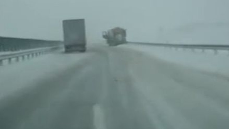 VIDEO. Viscolul, surprins de telespectatorii Digi24 Imagine