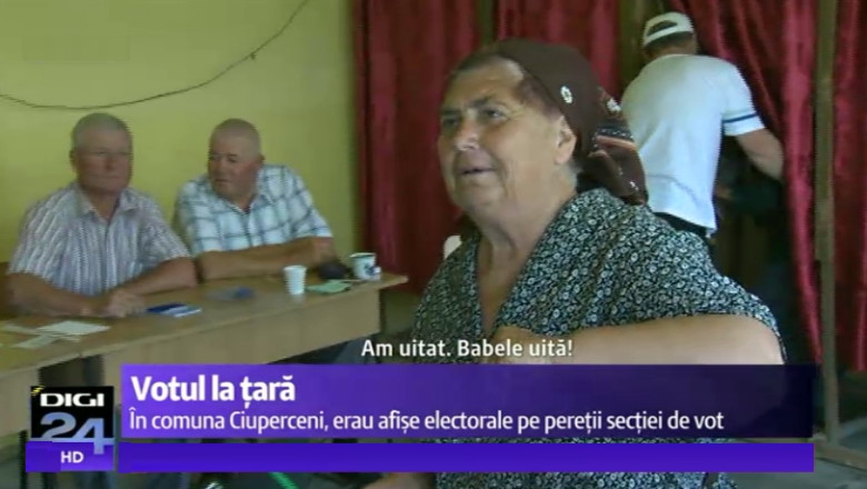 VIDEO Vot a la Caragiale in Ciuperceni, Teleorman: Satenii nu stiu pentru ce voteaza si nici cum sa puna stampila Imagine