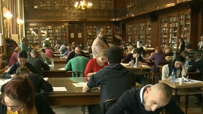 Viitorii medici, la examenul carierei. Concurenta la rezidentiat, 1,4 pe un loc Imagine