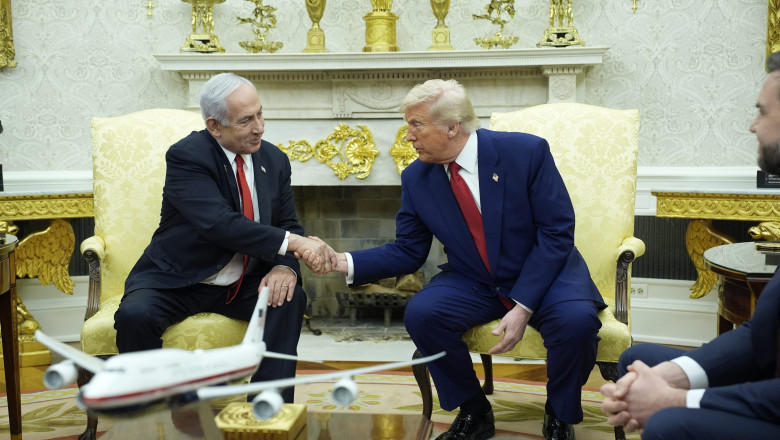 Viitorul Fasiei Gaza. Vizita lui Benjamin Netanyahu ar putea reaprinde visul lui Donald Trump pentru „riviera Orientului Mijlociu” Imagine