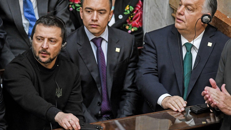 Viktor Orban a vorbit la telefon cu Zelenski inainte de intalnirea cu Xi Jinping Imagine