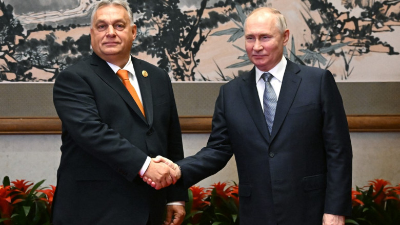 Viktor Orban i-a scris lui Putin si l-a felicitat pentru realegere: Ungaria e pregatita sa intensifice cooperarea intre cele doua tari Imagine