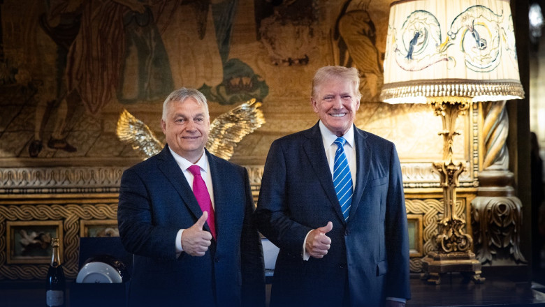 Viktor Orban s-a intalnit cu Donald Trump in Florida. „Inca o oprire in misiunea de pace” Imagine
