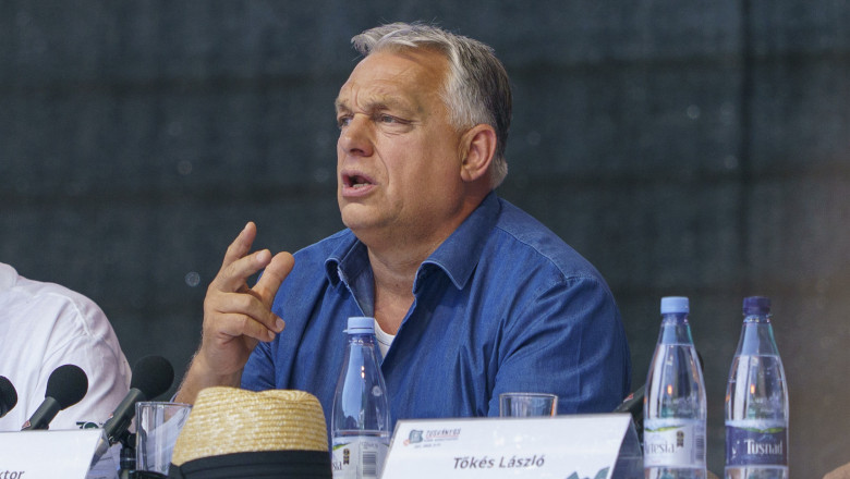 Viktor Orban santajeaza Europa de la Baile Tusnad: Pana cand nu vom obtine fondurile europene blocate, nu va exista niciun nou buget UE Imagine