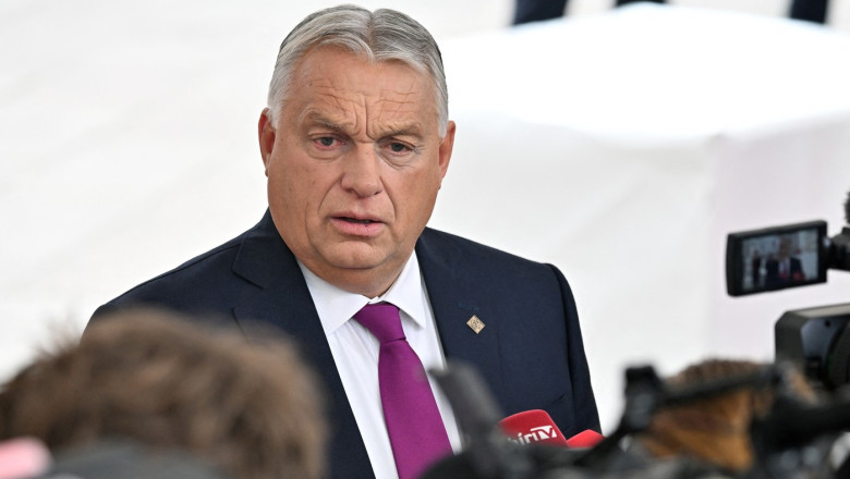 Viktor Orban socheaza la reuniunea de la Copenhaga: „UE a decis sa intre in razboi” Imagine