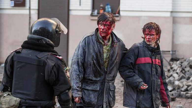 Violente la Kiev. Niciun roman nu a fost implicat in incidente Imagine