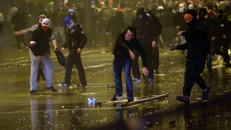 Violente la Varsovia. 270 de persoane au fost arestate Imagine