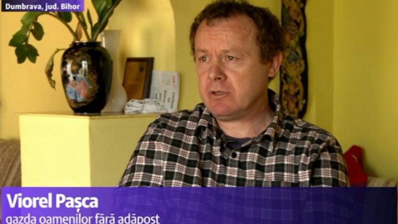 Viorel Pasca, fermierul care si-a transformat casa in camin pentru 127 de oameni ai strazii Imagine