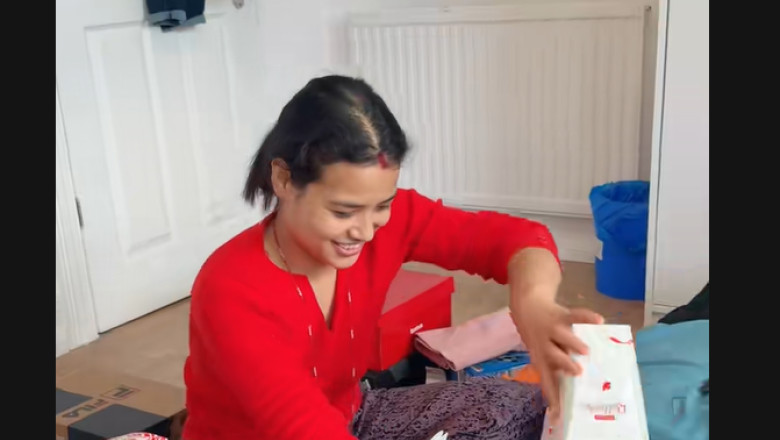 Viral pe TikTok: O tanara nepaleza plecata la munca in Europa se intoarce dupa 2 ani acasa. Cu ce si-a umplut bagajele Imagine