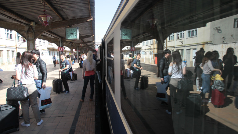 Viteza medie a trenurilor in Romania: 40 de kilometri pe ora Imagine