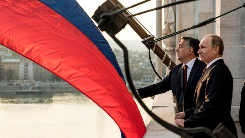 Vizita lui Vladimir Putin la Budapesta. Ungaria nu renunta la parteneriatul cu Rusia Imagine