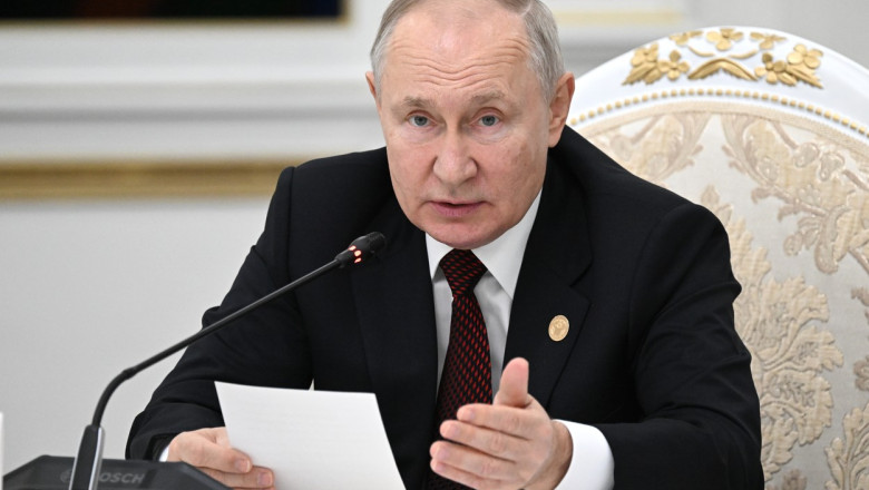 Vladimir Putin avertizeaza Israelul ca un asalt terestru in Gaza va duce la „pierderi inacceptabile printre civili” Imagine