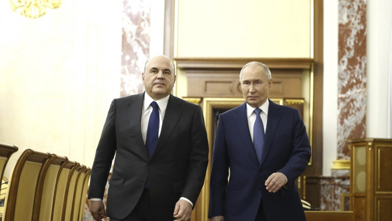 Vladimir Putin nu renunta la Mihail Misustin si il propune din nou prim-ministru. Ce planuri are cu Soigu si Lavrov Imagine