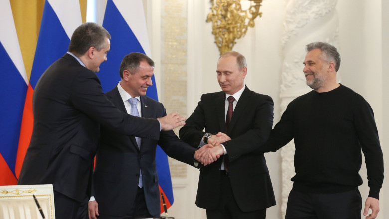 Vladimir Putin recunoaste ca a trimis agenti in Crimeea inaintea anexarii la Federatie Imagine