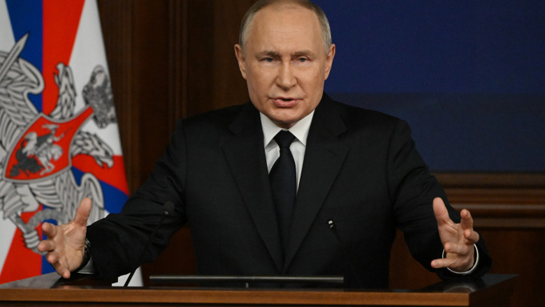 Vladimir Putin vrea ca serviciile speciale straine care cauta sa destabilizeze Rusia sa fie pedepsite "sever" Imagine