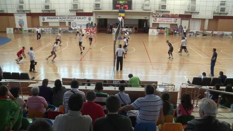VOLEI. Arcada Galati a pierdut in prima etapa Imagine