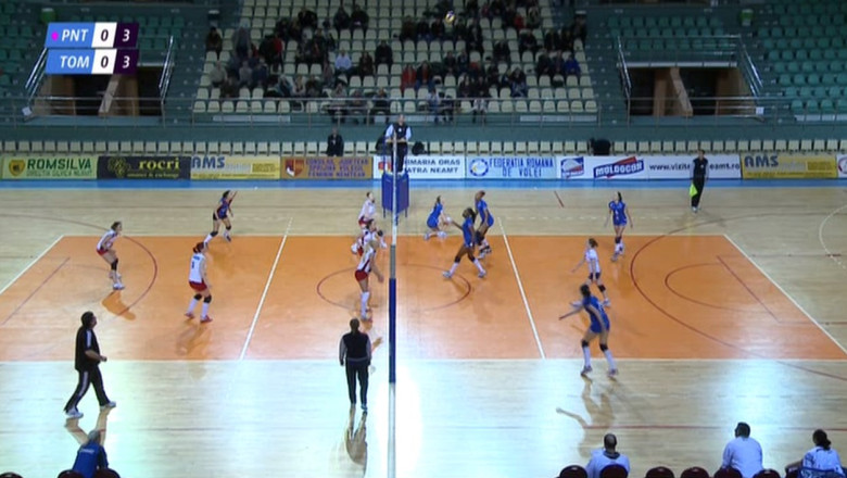 VOLEI FEMININ. Derby moldovean in Divizia A1  Imagine