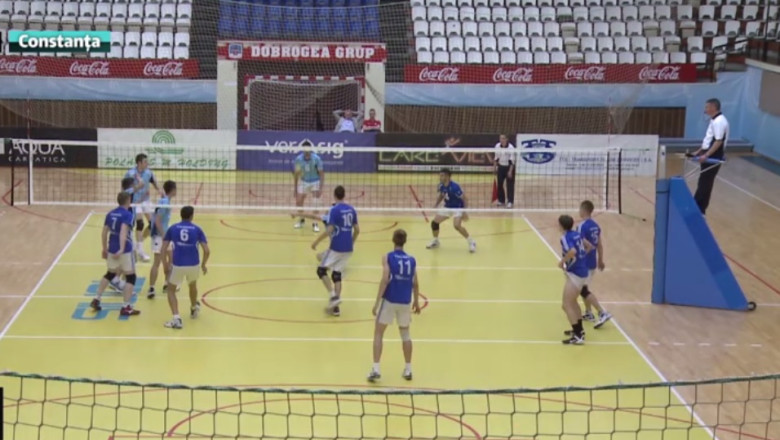 Volei spectacol. Juniorii de la CVM Tomis isi apara titlul la Constanta Imagine