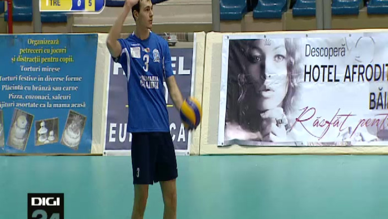 Voleibalistii au luat set in Italia. Trentino - SCM U Craiova, 3-1. Imagine