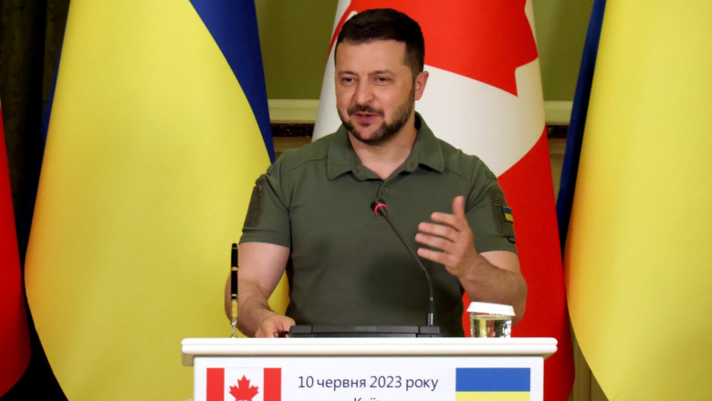 Volodimir Zelenski despre contraofensiva: „Toata lumea este optimista. Sa-i transmiteti asta lui Putin” Imagine
