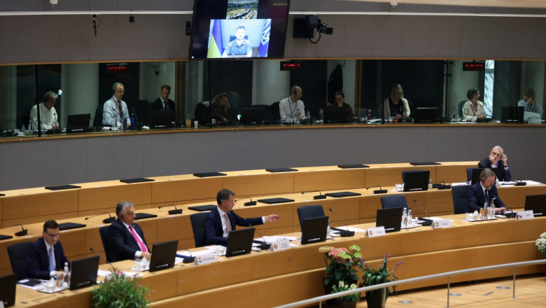 Volodimir Zelenski le cere liderilor europeni sa adopte noile sanctiuni mai repede: E timpul sa nu mai fiti divizati, asta vrea Rusia Imagine