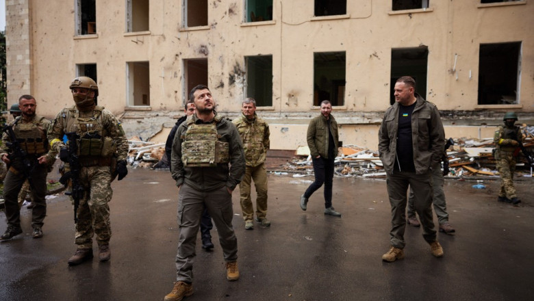 Volodimir Zelenski: Lupta din Donbas va ramane in istorie ca una dintre cele mai brutale batalii din Europa Imagine