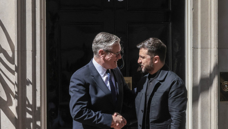 Volodimir Zelenski si Keir Starmer au semnat un acord istoric de coproductie militara intre Ucraina si Regatul Unit Imagine