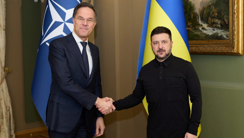 Volodimir Zelenski va participa la summitul anual al NATO de la Ankara, confirma Rutte