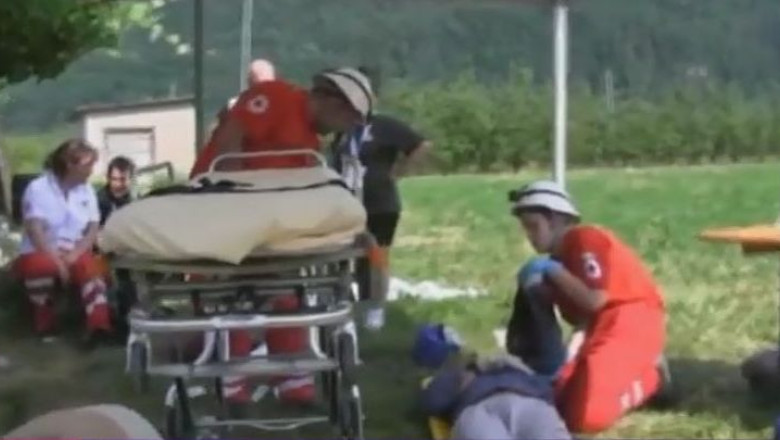 Voluntarii de la Crucea Rosie din Timis, printre cei mai buni din Europa Imagine