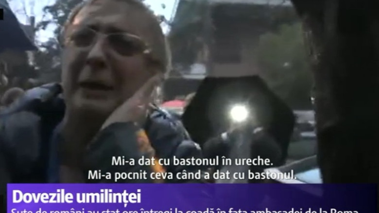 VOT IN DIASPORA. Inregistrari revoltatoare: „Mi-a dat cu bastonul in ureche. Mi-a pocnit ceva!” Imagine