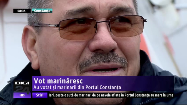 Vot marinaresc. Au votat si marinarii din Portul Constanta Imagine