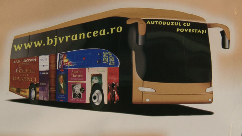 VRANCEA. Lectura din autobuz Imagine